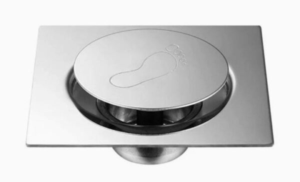 PUSH FLOOR DRAIN WASTE