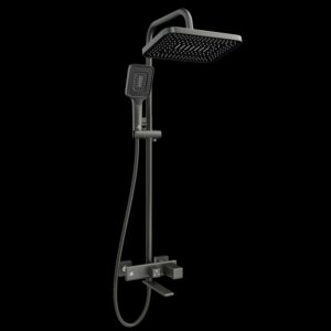 OPEN SHOWER SET BLACK