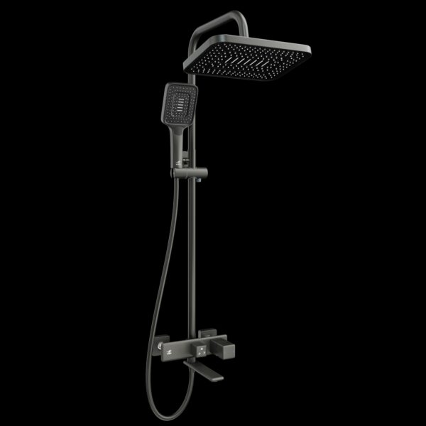 OPEN SHOWER SET BLACK