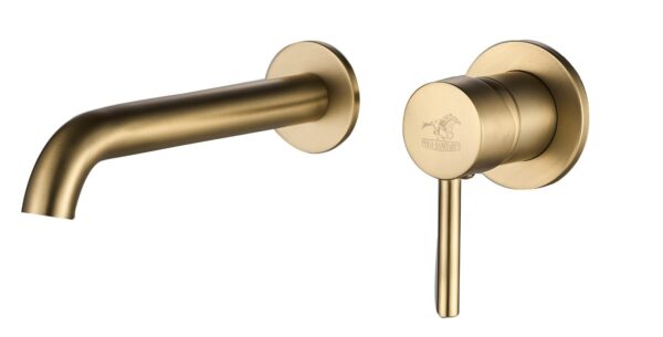 BRUSHED GOLDEN CONCEALED SET COMPLETE - Image 2