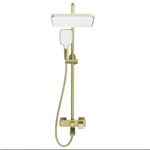 BRUSHED GOLDEN KNOB SET
