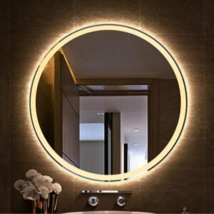 ROUND LED MIRROR WITH TOUCH SENSOR